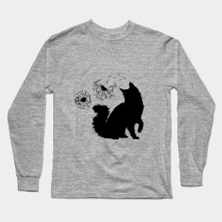 Sweet cat nice gift idea for cat lovers Long Sleeve T-Shirt